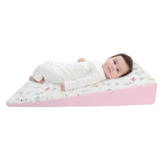 Cojin Antireflujo maternelle rosado cometa, soporte firme y cómodo al bebé