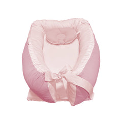 Cuna Colecho Grande Maternelle Rosado Apego, versátil, lactancia, reversible