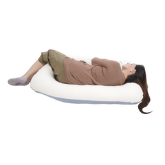 Cojín Multifuncional Maternelle Azul Apego, para embarazadas , soporte lumbar, comodidad del bebé, almohada de lactancia