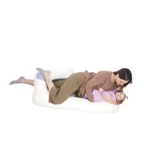Cojín Multifuncional Maternelle Azul Apego, para embarazadas , soporte lumbar, comodidad del bebé, almohada de lactancia
