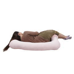 Cojín Multifuncional Maternelle Rosado Apego para embarazadas , soporte lumbar, comodidad del bebé, almohada de lactancia