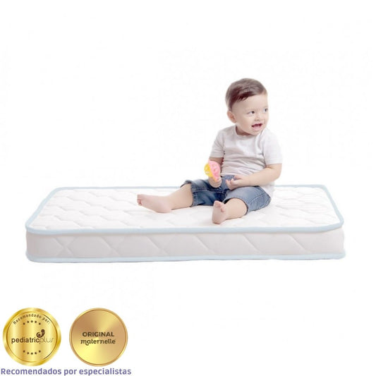 Colchón Premium Ergonómico Maternelle Grande Celeste, antialergico