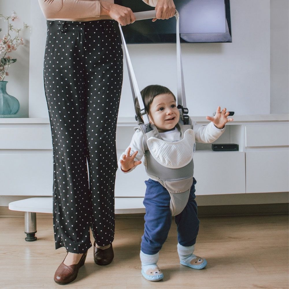 Arnes y caminador Maternelle  2 en 1 plomo para bebé , acolchado, correa ajustable