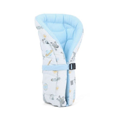 Cojín Ergonómico 3 en 1 para Bebé Maternelle - Modelo Celeste Espacial - Ideal para los Primeros Meses