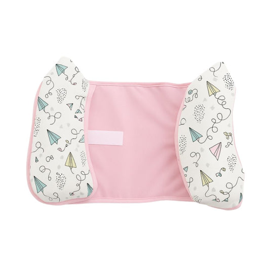 Posicionador maternelle con respiraderos Rosado Cometa, hipoalergénico y ergonómico, soporte a la espaldita del bebé