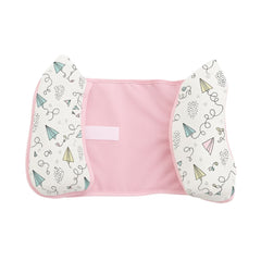 Posicionador maternelle con respiraderos Rosado Cometa, hipoalergénico y ergonómico, soporte a la espaldita del bebé