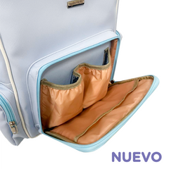 MOCHILA PAÑALERA MATERNELLE 2 EN 1 CONVERTIBLE A CAMBIADOR PORTATIL