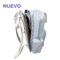 MOCHILA PAÑALERA MATERNELLE 2 EN 1 CONVERTIBLE A CAMBIADOR PORTATIL