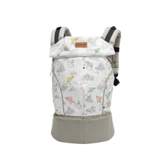 Mochila Ergonómica Evolutiva 4 en 1 maternelle Plomo Cometa, canguro, portabebé