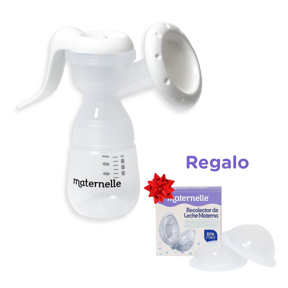 Extractor de leche manual Maternelle + Regalo