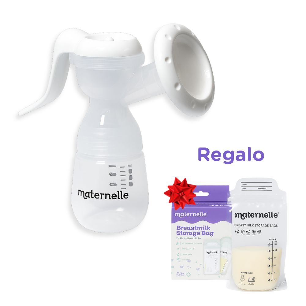 Extractor de leche manual Maternelle + Regalo