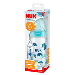 Biberón First Choice Vidrio CT 240ml Niño - NUK