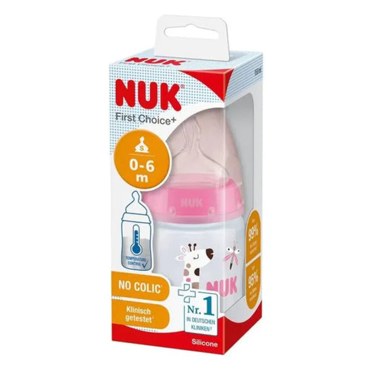 Biberón First Choice + Plástico CT 150ml Niña - NUK
