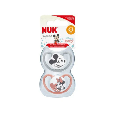 Chupón Space #1 Minnie BX2 - NUK