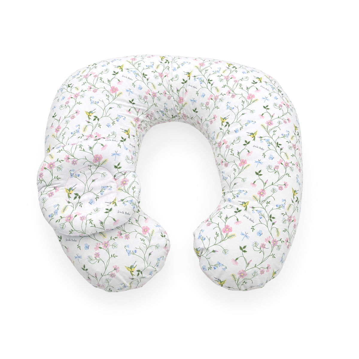 Almohada de lactancia y soporte para bebé | Smile baby