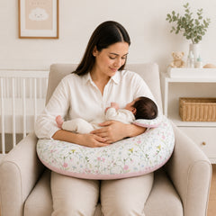 Almohada de lactancia y soporte para bebé | Smile baby