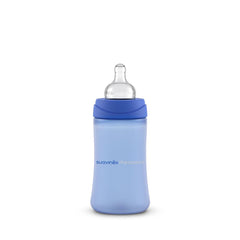 Set 2 biberones The Basics 270 ml - 9 onzas Azul - Suavinex - Maternelle