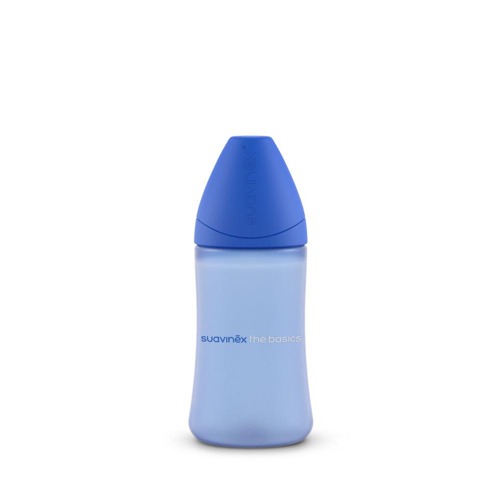Set 2 biberones The Basics 270 ml - 9 onzas Azul - Suavinex - Maternelle