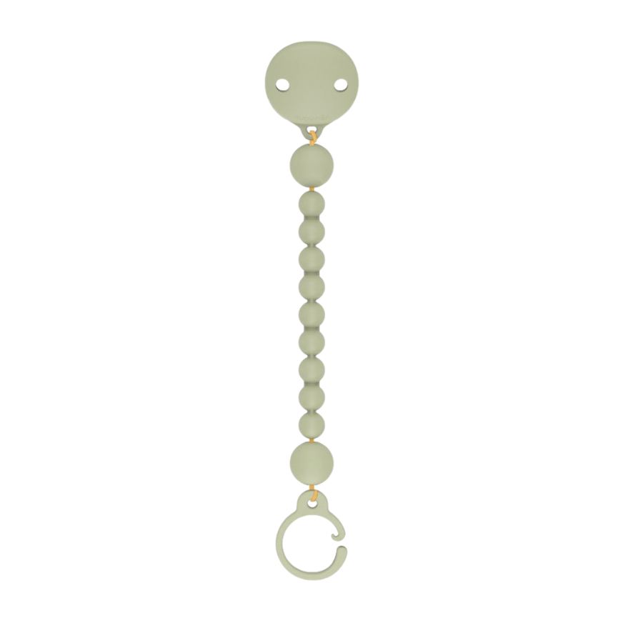 Sujetador de chupones essence bolitas de silicona verde -Suavinex