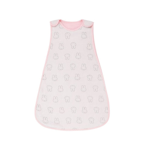 Saquito de dormir Breeze Rosado Conejo de Muselina | Maternelle
