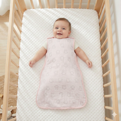 Saquito de dormir Brezze Rosado Conejo - Muselina