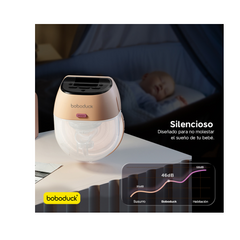 PACK - SET DOBLE DE EXTRACTORES WEARABLE + 2 BIBERONES AMBER 160ML + 2 INSERTOS REDUCTORES DE TALLA - BOBODUCK