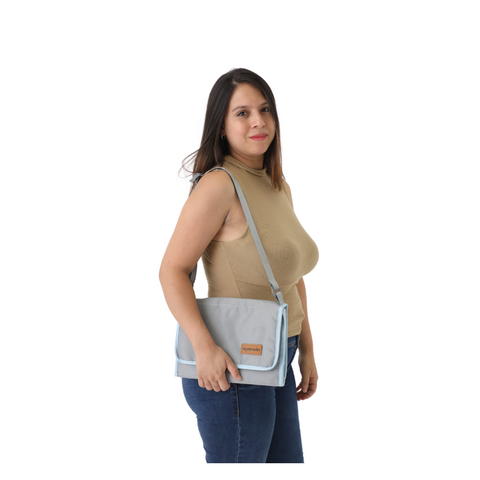 Cambiador convertible en bolso, práctico | Maternelle