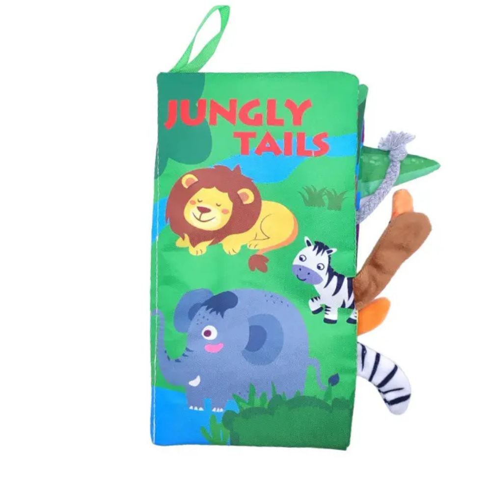 LIBRO SENSORIAL DE TELA PARA BEBES