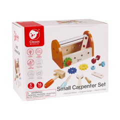 Juego de carpintero pequeño Classic World, 16 piezas