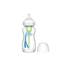 BIBERÓN DE VIDRIO OPTIONS+ BOCA ANCHA  9OZ