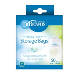 BOLSAS PARA ALMACENAR LECHE MATERNA X 50 UND. DR BROWNS