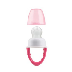 ALIMENTADOR DE SILICONA FRESH FIRSTS - ROSA