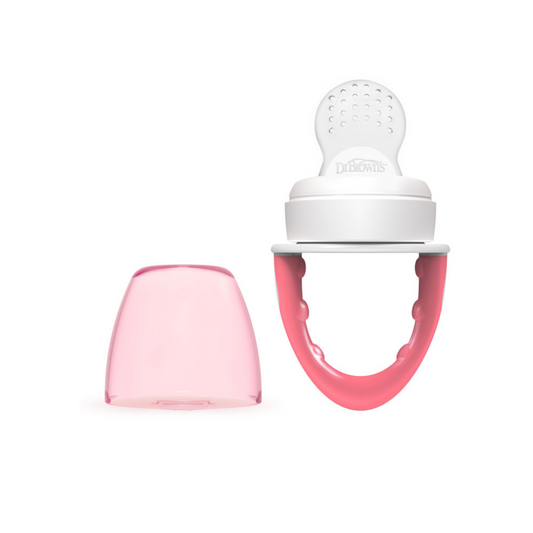 Alimentador de Silicona Fresh Firsts - Rosa