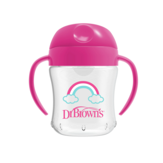 VASO TRANSICIÓN ANTIDERRAME 6 OZ ROSA