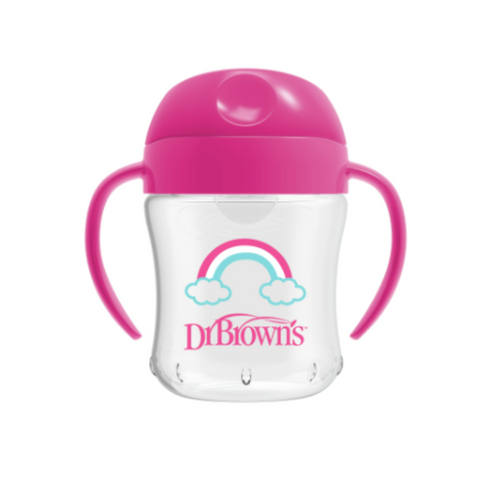 VASO TRANSICIÓN ANTIDERRAME 6 OZ ROSA