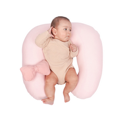 Almohada de Lactancia y Estimulación 5 en 1 Maternelle - rosado apego, cojin de lactancia