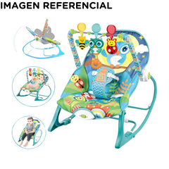 SILLA MECEDORA VIBRADORA MUSICAL - BUHO ROCKER