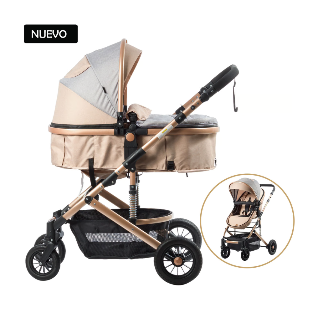 COCHE MOISES CONFORT 147 BEIGE-EBABY