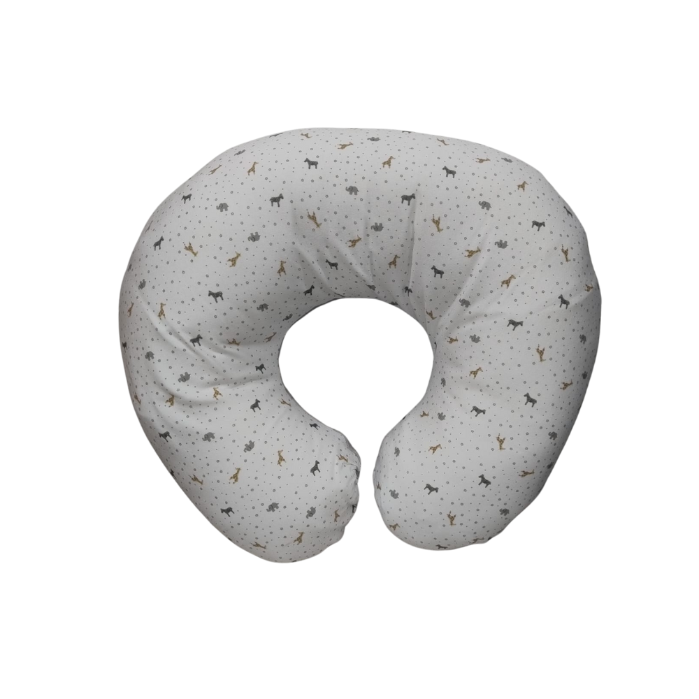 ALMOHADA DE LACTANCIA BASIC PLOMO ZAFARI SMILEBABY