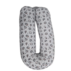 COJIN PRE Y POST NATAL - PLOMO PINGÜINO LINEA SMILE BABY