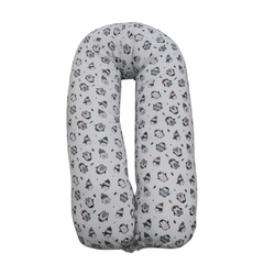 COJIN PRE Y POST NATAL - PLOMO PINGÜINO LINEA SMILE BABY