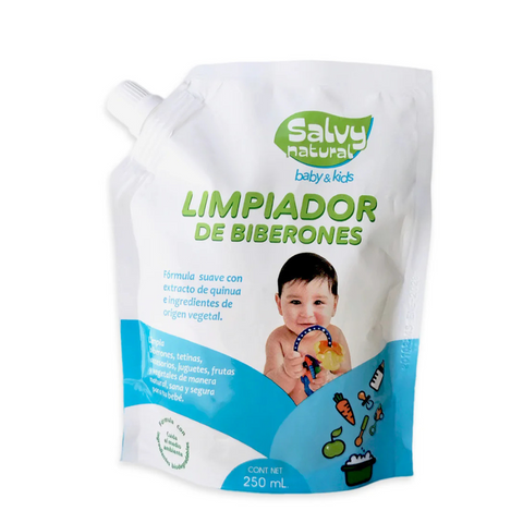 Limpiador de Biberones y extractores de 250ML Doypack - Natural Salvy
