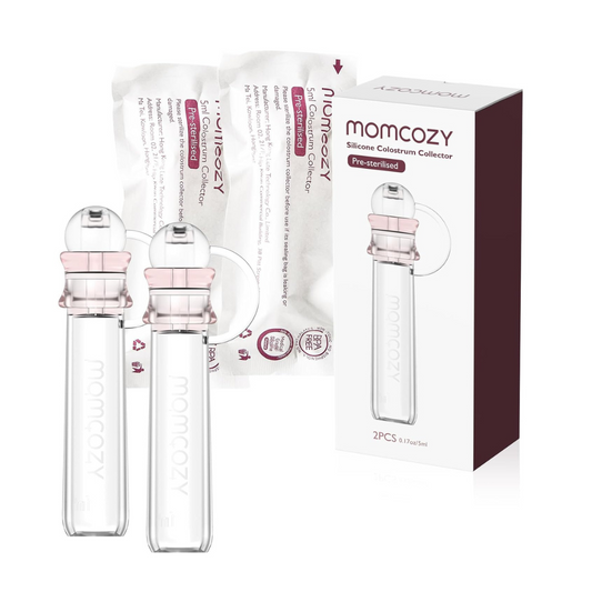 COLECTOR DE CALOSTRO DE LECHE MATERNA REUTILIZABLE 2 UNID - MOMCOZY
