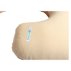 Cojín Multifuncional Maternelle Beige Apego para embarazadas , soporte lumbar, comodidad del bebé, almohada de lactancia