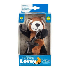Sujetador de chupones AC120 Lovey Panda Marrón | Dr. Browns