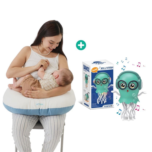 Pack Descanso y Estimulación Emocional Maternelle (Almohada 5 en 1 + Pulpo bailarín)