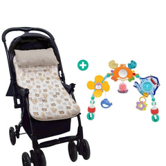 Pack Paseo y Estimulación Maternelle (Colchoneta para coches + Arco de juegos movil)