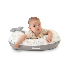 Almohada de Lactancia y Estimulación 5 en 1 Maternelle - plomo dinosaurio, cojin de lactancia