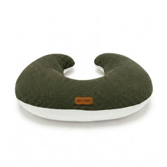 Almohada de Lactancia 5 en 1 y estimulación Maternelle - Bloom Verde Militar, cojin de lactancia, almohada para gestante