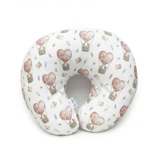 ALMOHADA DE LACTANCIA BASIC ROSADO CORAZON - SMILEBABY